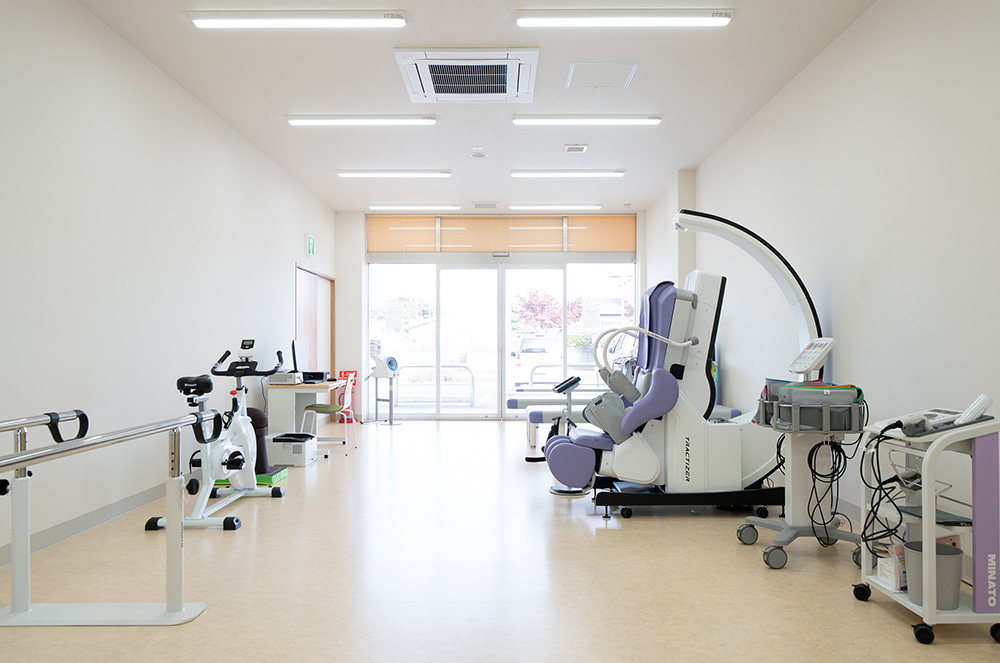 桶川市の整形外科、坂田東整形外科のリハビリテーション